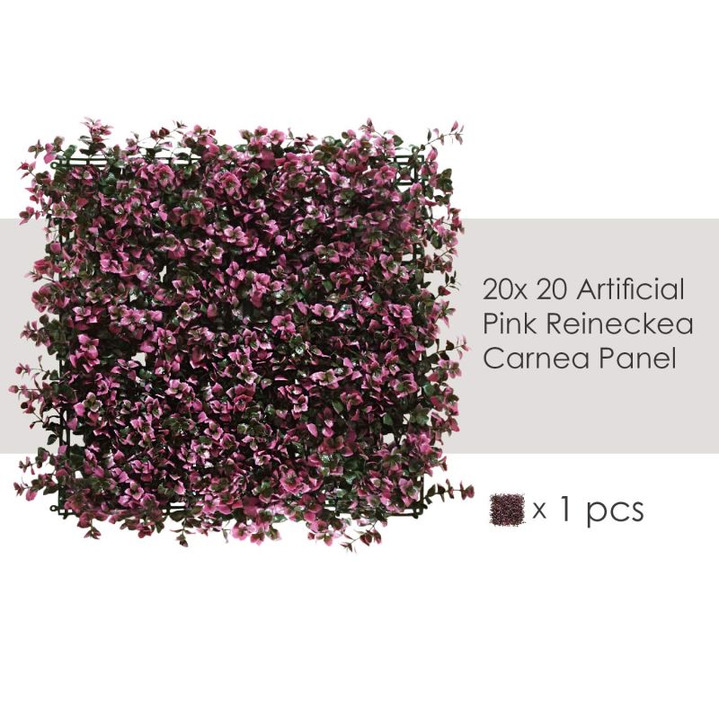 Artificial Grass Wall Faux Boxwood Panel Privacy Ivy Fence Screen Decoration for Backyard Garden Home Outdoor Indoor, 20