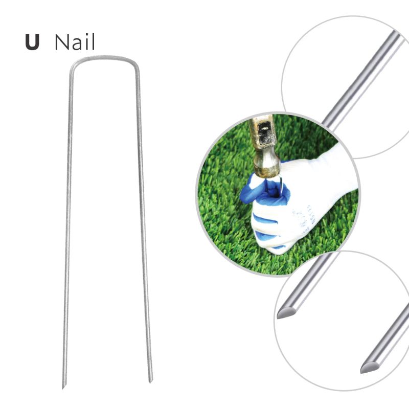 Ecoopts Garden Staples, Sod Stakes Anchor Pins, Landscape Fabric Staples, Topiary Ball Lawn Drippers. Heavy Duty Anti-Rust Weed Barrier Fabric Ground Cover Soaker.