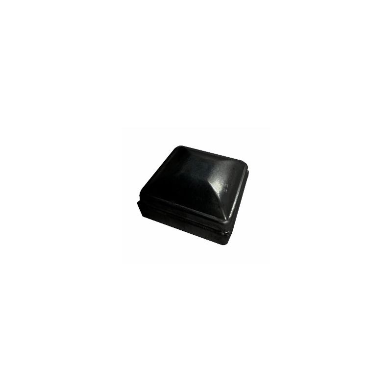 CAP FOR METAL POST 2.5" X 2.5" BLACK