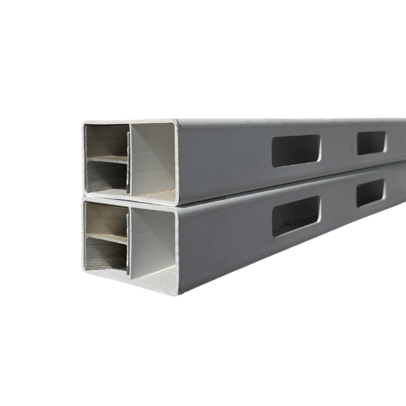 Rib White Rail 1 Pair 2"/3.5" x 6" x 94" 