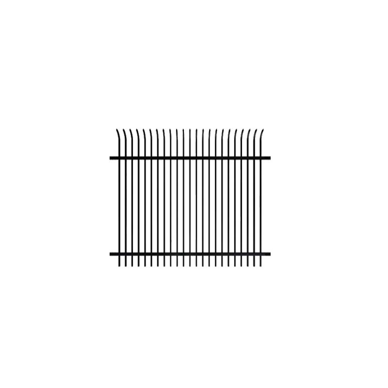 8ft x 8ft curved spear-top fence *Heavy-duty*