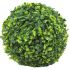 ECOOPTS 15 inch Artificial Topiary Ball Lifelike Plants Boxwood Decoration for Home Garden Porch Backyard Balcony Wedding Party (1 Pack)