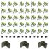 ECOOPTS Artificial Hard Panels Corner Bracket Kit for Faux Ivy Privacy Fence Screen Artificial Boxwood Panels Artificial Hard Panel,1 pc