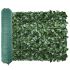 4'x12' Artificial Ivy Leaf Fence Screen with Mesh Back, Faux Plant Leaf Cover Decoration for Patio Yard Porch Deck Balcony (1 Piece)