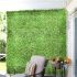 20 x 20 inch Artificial Boxwood Panels Hedge Wall Panels Faux Greenery Topiary Hedge Plant Decoration for Home Backyard Garden Indoor Outdoor Wall, Milan