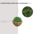 ECOOPTS 15 inch Artificial Topiary Ball Lifelike Plants Boxwood Decoration for Home Garden Porch Backyard Balcony Wedding Party (1 Pack)