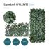 Expandable Artificial Leaf Faux Ivy Sweet Potato Leaves Privacy Fence Screen, Stretchable Decorative Fencing Panel for Balcony Patio Outdoor (Single Sided Leaves)
