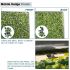 ECOOPTS H40 x W60 Artificial Plant Hedge Room Divider with Wheels, Movable Privacy Fence Panel Backdrop Divider Decoration for Indoor Outdoor