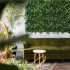 Expandable Artificial Laurel Fence Wall Décor Faux Leaf Privacy Fence Screen Plant Leaves Hedge Covering Decoration for Home Backyard Garden, 4'x14', 1 Piece