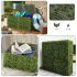 ECOOPTS Artificial Hard Panels Corner Bracket Kit for Faux Ivy Privacy Fence Screen Artificial Boxwood Panels Artificial Hard Panel,1 pc