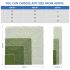 ECOOPTS Artificial Boxwood Hedge Divider Wall with Faux Leaves for Party Wedding Home Yard Office (72