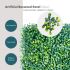 Artificial Grass Wall Faux Boxwood Panel Privacy Ivy Fence Screen Decoration for Backyard Garden Home Outdoor Indoor, 20
