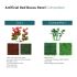 Artificial Grass Wall Faux Boxwood Panel Privacy Ivy Fence Screen Decoration for Backyard Garden Home Outdoor Indoor, 20