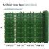 Expandable Artificial Laurel Fence Wall Décor Faux Leaf Privacy Fence Screen Plant Leaves Covering Decoration for Home Backyard Garden, 58