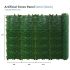 Expandable Artificial Laurel Fence Wall Décor Faux Leaf Privacy Fence Screen Plant Leaves Covering Decoration for Home Backyard Garden, 6'x8', 1 Piece