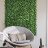 Expandable Artificial Laurel Fence Wall Décor Faux Leaf Privacy Fence Screen Plant Leaves Hedge Covering Decoration for Home Backyard Garden, 4'x14', 1 Piece