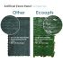 Expandable Artificial Laurel Fence Wall Décor Faux Leaf Privacy Fence Screen Plant Leaves Hedge Covering Decoration for Home Backyard Garden, 4'x14', 1 Piece