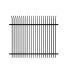 2 Rails, Welding Fence 94H*94W Black 14ga 1.5