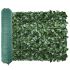 Artificial Ivy Leaf Fence Screen with Mesh Back, Faux Plant Leaf Cover Decoration for Patio Yard Porch Deck Balcony