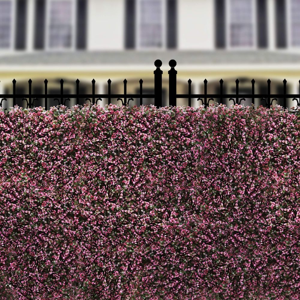 Artificial Grass Wall Faux Boxwood Panel Privacy Ivy Fence Screen Decoration for Backyard Garden Home Outdoor Indoor, 20