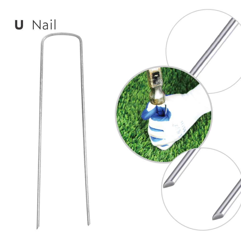 Ecoopts Garden Staples, Sod Stakes Anchor Pins, Landscape Fabric Staples, Topiary Ball Lawn Drippers. Heavy Duty Anti-Rust Weed Barrier Fabric Ground Cover Soaker.